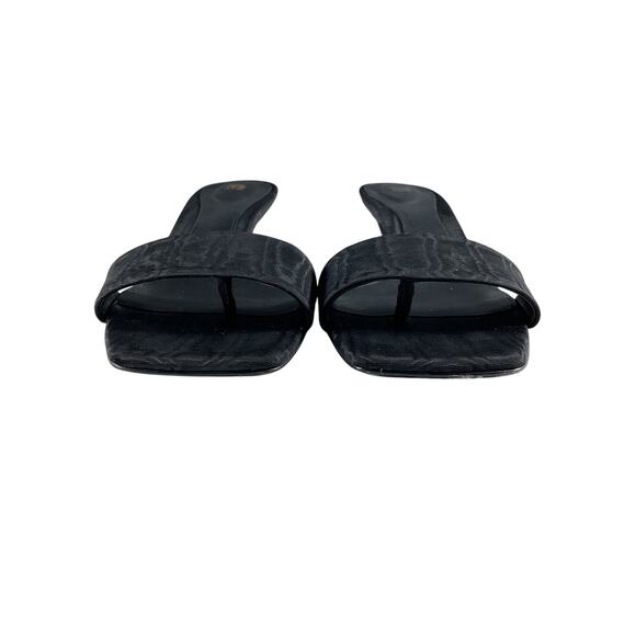 Toteme 'Moire' Black Mules Size 8 - Picture 5 of 9